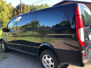 2013 Mercedes-Benz Vito 113 CDI L2 II (W639) Рестайлинг, чёрный, 1400000 рублей, вид 3
