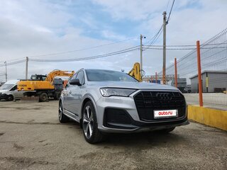 2021 Audi Q7 45 TDI II (4M) Рестайлинг, серый, 7300000 рублей, вид 1