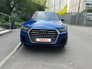 2016 Audi Q7 II (4M), синий, 4350000 рублей, вид 3