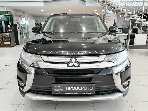 2016 Mitsubishi Outlander III Рестайлинг 2, чёрный - вид 1