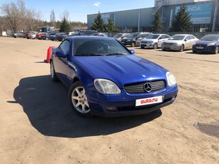 1999 Mercedes-Benz SLK-Класс 200 I (R170), синий, 1350000 рублей, вид 5
