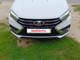 2023 Lada (ВАЗ) Vesta I Рестайлинг (NG), белый, 1450000 рублей, вид 2