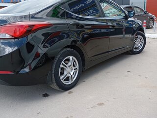 2014 Hyundai Elantra V (MD) Рестайлинг, чёрный, 1300000 рублей, вид 3