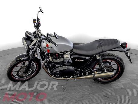 2017 Triumph Street Twin, серый, 770000 рублей, вид 4