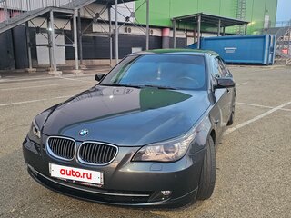 2009 BMW 5 серии 520i V (E60/E61) Рестайлинг, серый, 1200000 рублей, вид 2