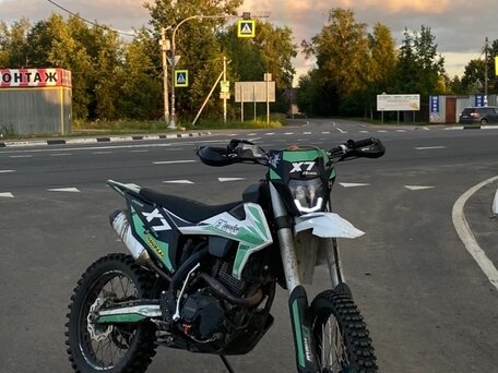 2023 FX moto X7 (CB 250), зелёный, 149250 рублей, вид 1