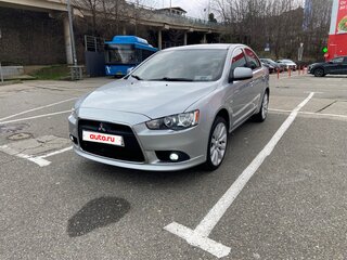 2009 Mitsubishi Lancer X, серебристый, 650000 рублей, вид 2