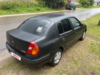2003 Renault Symbol I Рестайлинг, чёрный, 155000 рублей, вид 5