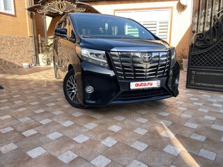 2016 Toyota Alphard III, чёрный, 3900000 рублей, вид 3