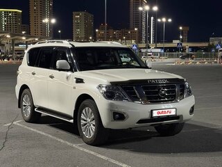 2014 Nissan Patrol VI (Y62) Рестайлинг, белый, 2800000 рублей, вид 3