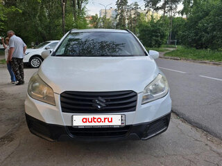 2014 Suzuki SX4 II (S-Cross), белый, 1150000 рублей, вид 2