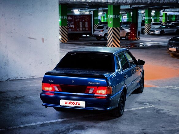 2004 Lada (ВАЗ) 2115, синий, 145000 рублей - вид 13