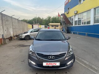 2015 Hyundai Solaris I Рестайлинг, серый, 800000 рублей, вид 2