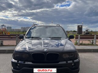 2003 BMW X5 3.0i I (E53), чёрный, 760000 рублей, вид 3