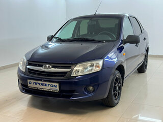 2012 Lada (ВАЗ) Granta I, синий, 420000 рублей, вид 1