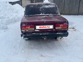 2004 Lada (ВАЗ) 2107, пурпурный, 85000 рублей, вид 2