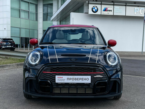 2021 Mini Hatch JCW III (F55/F56) Рестайлинг 2, синий - вид 1