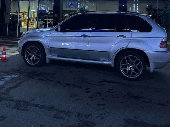 2002 BMW X5 3.0i I (E53), серебристый, 590000 рублей - вид 7