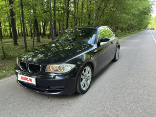 2008 BMW 1 серии 123d I (E81/E82/E87/E88) Рестайлинг, чёрный, 1690000 рублей, вид 1