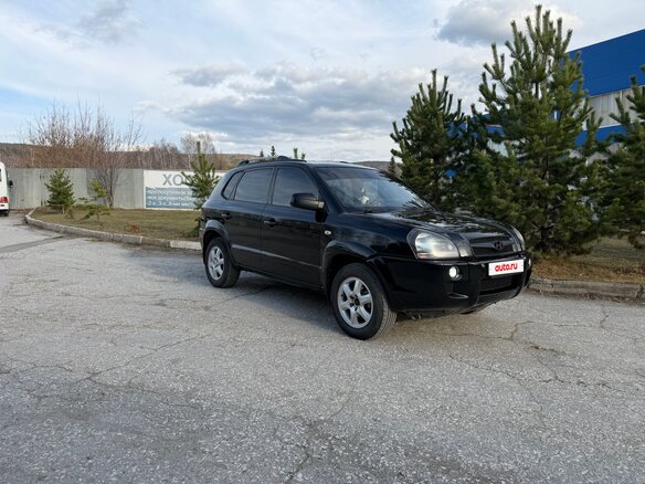 2006 Hyundai Tucson I, чёрный, 795000 рублей