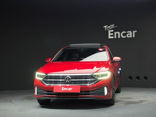 2023 Volkswagen Jetta VII Рестайлинг, красный, 1459000 рублей, вид 2