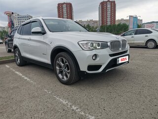 2014 BMW X3 20i xDrive II (F25) Рестайлинг, белый, 2800000 рублей, вид 3
