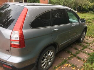 2008 Honda CR-V III, серебристый, 1450000 рублей, вид 2