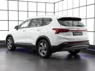 2021 Hyundai Santa Fe IV Рестайлинг, белый, 3400000 рублей, вид 4