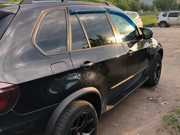 2011 BMW X5 30d II (E70) Рестайлинг, чёрный, 2350000 рублей - вид 3