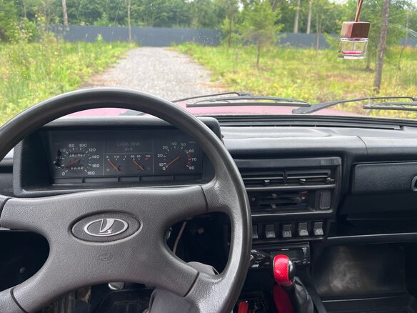 2002 Lada (ВАЗ) 2121 (4x4) I Рестайлинг, красный, 145000 рублей - вид 6