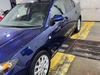 2008 Mazda 3 I (BK) Рестайлинг, синий, 620000 рублей, вид 5