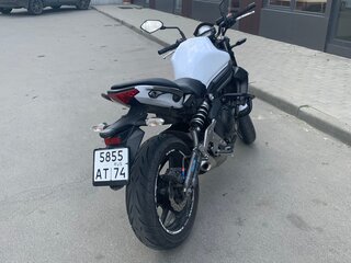 2012 Kawasaki ER-6N, белый, 490000 рублей, вид 5