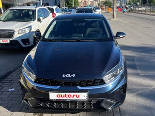 2021 Kia Cerato IV Рестайлинг, синий, 2100000 рублей, вид 4