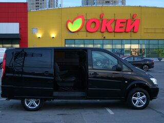 2014 Mercedes-Benz Vito 113 CDI L2 II (W639) Рестайлинг, чёрный, 3100000 рублей, вид 4
