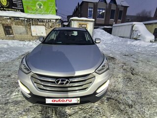 2013 Hyundai Santa Fe III, серебристый, 1650000 рублей, вид 3