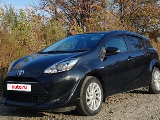 2019 Toyota Aqua I Рестайлинг 2, чёрный, 1000000 рублей, вид 1
