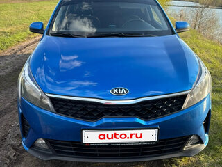 2020 Kia Rio IV Рестайлинг, синий, 1520000 рублей, вид 1