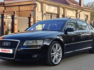 2007 Audi A8 II (D3) Рестайлинг 2, коричневый, 1099999 рублей, вид 1