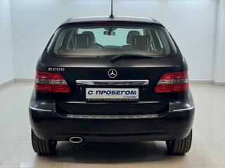 2010 Mercedes-Benz B-Класс 200 I (W245) Рестайлинг, чёрный, 1225000 рублей, вид 3