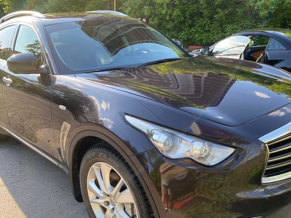 2012 Infiniti FX37 II (S51) Рестайлинг, коричневый, 2200000 рублей - вид 10
