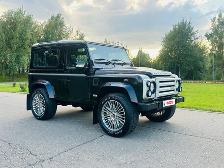 2008 Land Rover Defender 90 I Рестайлинг, чёрный, 2650000 рублей, вид 4