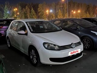 2012 Volkswagen Golf VI, белый, 980000 рублей, вид 2