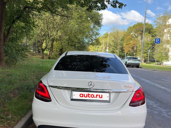 2019 Mercedes-Benz C-Класс 220 d IV (W205) Рестайлинг, белый, 3250000 рублей - вид 8