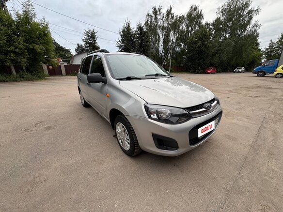 2014 Lada (ВАЗ) Kalina II, серый - вид 2