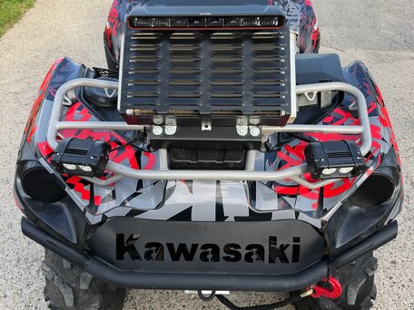 2015 Kawasaki KVF 750 Brute Force, чёрный, 550000 рублей, вид 3