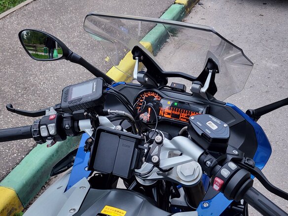 2016 BMW R 1200 RS, синий - вид 14