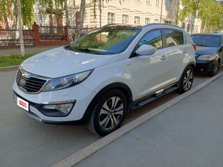 2012 Kia Sportage III, белый, 1420000 рублей, вид 1