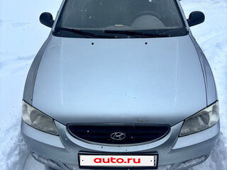 2007 Hyundai Accent ТагАЗ II, серебристый, 320000 рублей, вид 2