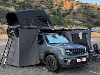 2019 Jeep Renegade I Рестайлинг, серый, 2200000 рублей, вид 1