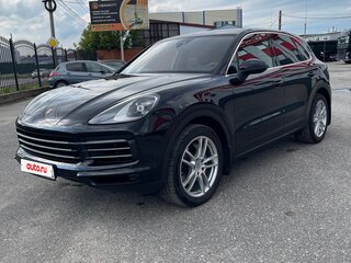 2019 Porsche Cayenne III, чёрный, 6500000 рублей, вид 3